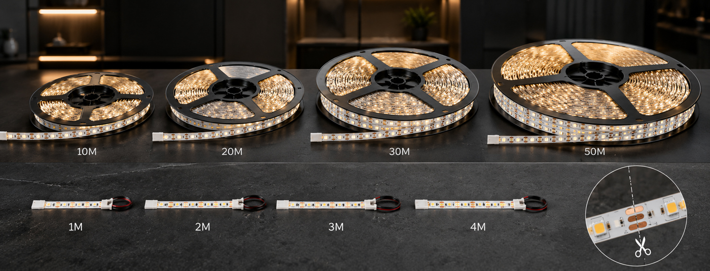 Custom Length LED Strip Lights